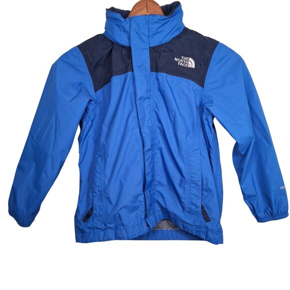 The North Face Other - The North Face Hyvent Jacket Youth Boys XS 6 Blue Roll Away Hood Lightweight